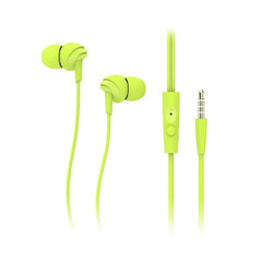 ROCK Y1 Stereo Earphone in line control with mic Headset 3.5mm In Ear Earbuds For iPhone Samsung With Microphone