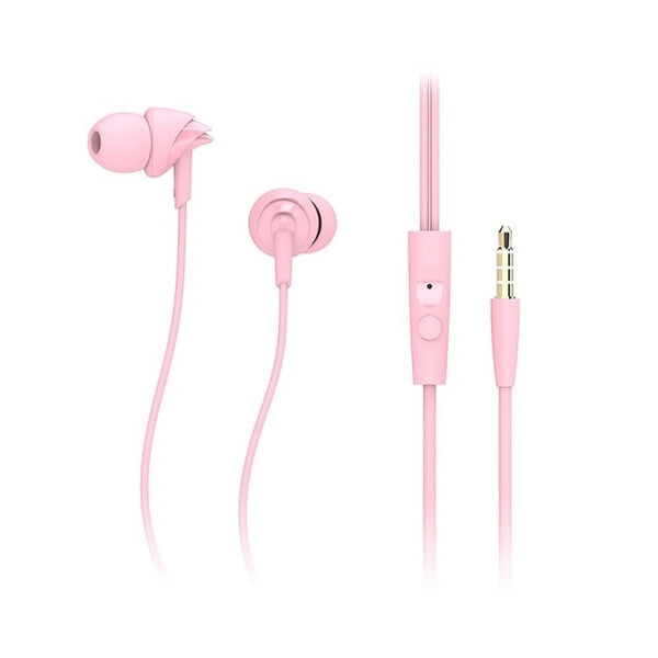 ROCK Y1 Stereo Earphone in line control with mic Headset 3.5mm In Ear Earbuds For iPhone Samsung With Microphone