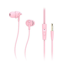 ROCK Y1 Stereo Earphone in line control with mic Headset 3.5mm In Ear Earbuds For iPhone Samsung With Microphone