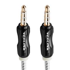 VOXLINK 3FT/1M 3.5 mm jack aux Cable for iPhone 6 Samsung 3.5mm male to male Car Audio Cable M4/PM3 Headphone Speaker AUX Cord