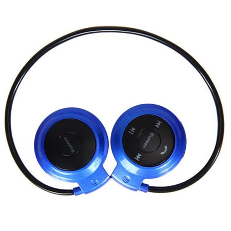 MINI503 Ear Hook Mini Sports Wireless Bluetooth Headset Hi-Fi Handsfree Stereo Earphone Headphone TF Card For MP3 Player