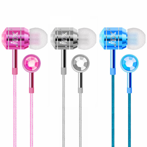 In Ear Wire Headset Music Stereo Earphone Headphone With Microphone Call Volume Adjustment For 3.5MM Mobile Phone