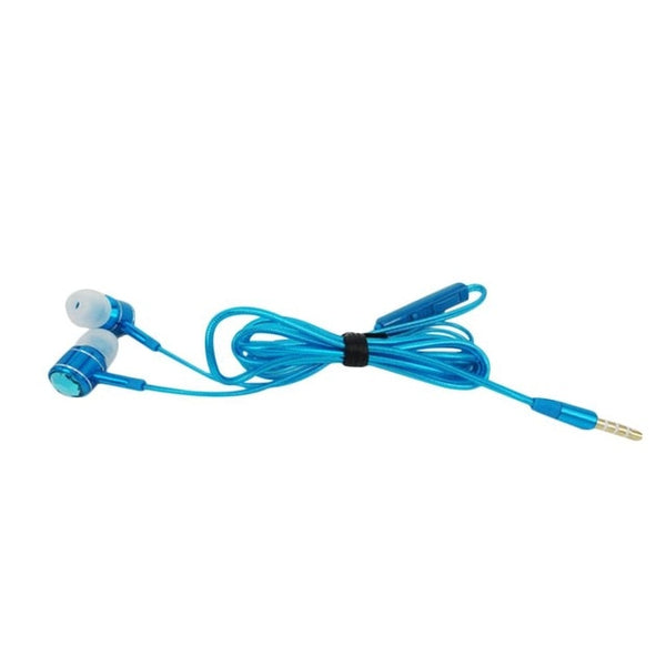 In Ear Wire Headset Music Stereo Earphone Headphone With Microphone Call Volume Adjustment For 3.5MM Mobile Phone