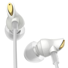 ROCK In Ear Zircon Stereo Earphone, Headset 3.5mm Luxury Earbuds For iPhone Samsung With Mic clear bass