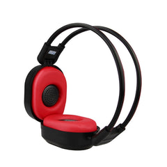 Foldable Wireless FM Hearing Headset 50-108MHZ Listening Headphone