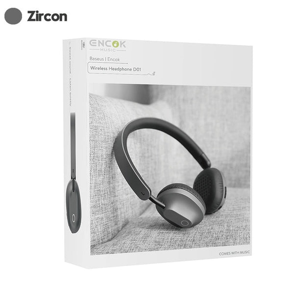 Baseus D01 Wireless Bluetooth Headphone Stereo bluetooth earphone wireless headset Young attitude headphones with Mic for phone