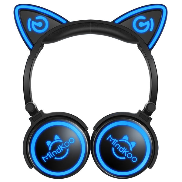 Cat Ear Headphones Mindkoo Unicat Wireless LED light Earphone