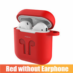 ROCK Earphone Case for Apple Airpods Cover Strap Wireless Bluetooth Headphone Earphone Protector Case Not including the Earphone