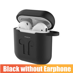 ROCK Earphone Case for Apple Airpods Cover Strap Wireless Bluetooth Headphone Earphone Protector Case Not including the Earphone