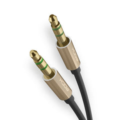 ROCK Jack 3.5 mm Audio Cable Gold Plated Male to Male Aux Cable for iPhone Car Headphone Speaker Auxiliary Cord 1M