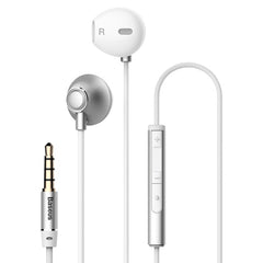 Baseus Wired Earphone In Ear Headset With Mic Stereo Bass Sound 3.5mm Jack Earphone Earbuds Earpiece For iPhone Samsung Xiaomi