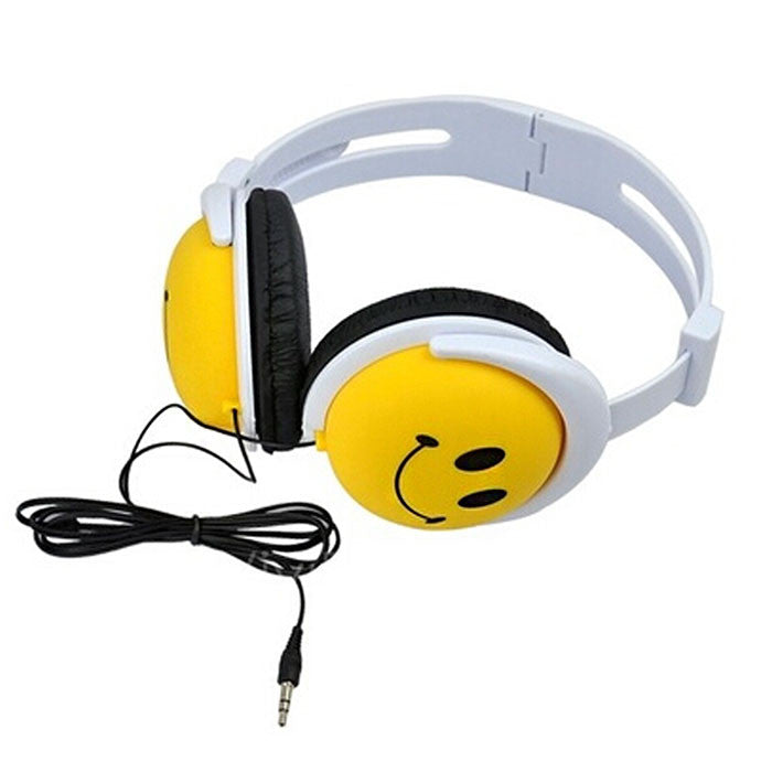 Smile Face Foldable Kids Headphones