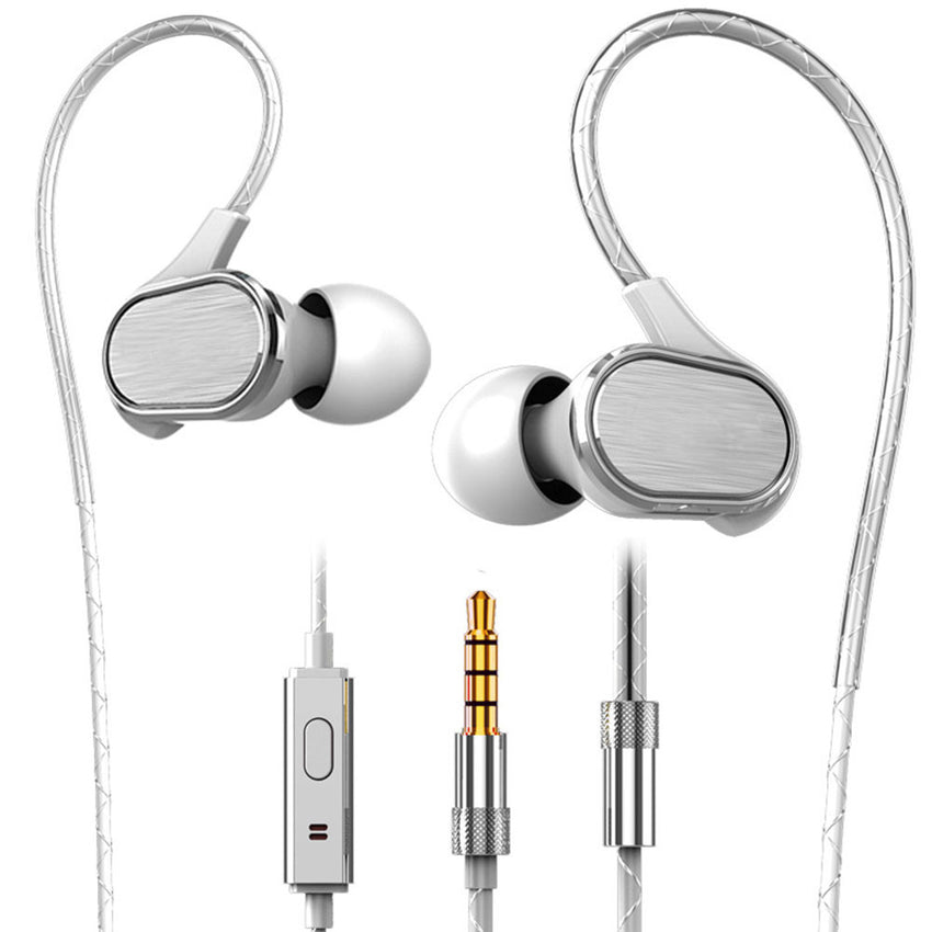 Portable Cellphone Office Headset Headphone Earbud 3.5mm Outdoor Music Earphone