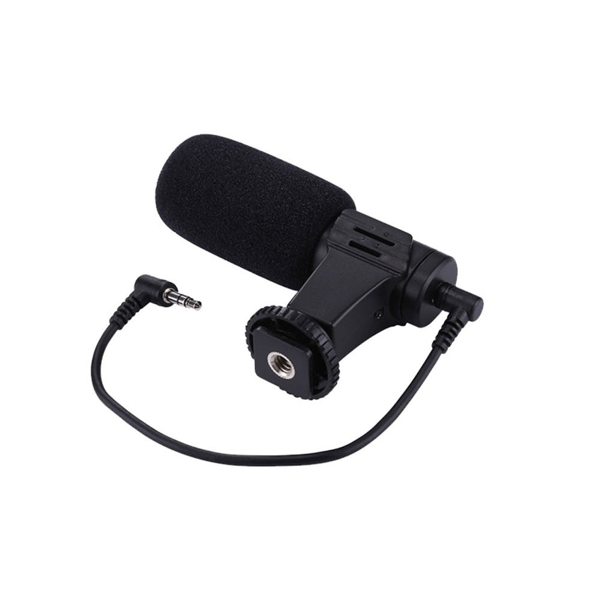 Recording Microphone Interview Microphone Clear Voice SLR Camera Photography Microfilm Recording Handheld 1 Set Recording