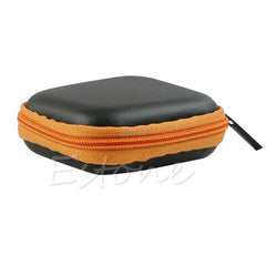 Portable Mini Storage Pouch Bag Headphone Earphone Headset Earphone Bag Case Z07 Drop ship