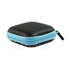 Portable Mini Storage Pouch Bag Headphone Earphone Headset Earphone Bag Case Z07 Drop ship