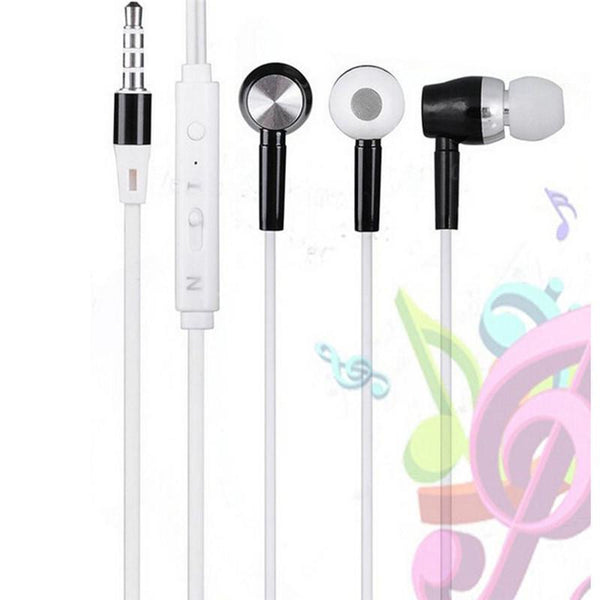 Metallic Luminous Earphones In-Ear Luminous Wired Headphones Heavy Music Headphones