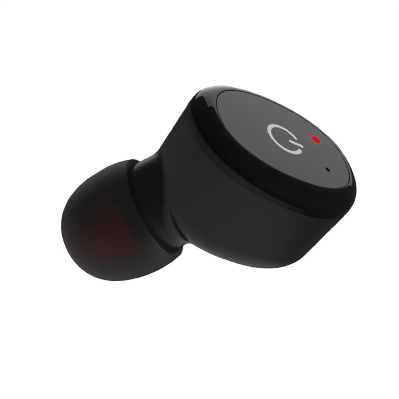 Wireless Stereo Headphones TWS Bluetooth Headphones In-Ear Earbuds (Black)