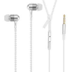 Luminous Headphones Luminous Zipper Headphones In-Ear Bass With Wheat Phone Headset