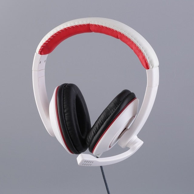 Gaming Headset Surround Hifi Stereo Headband Headphone 3.5mm with Mic for PC