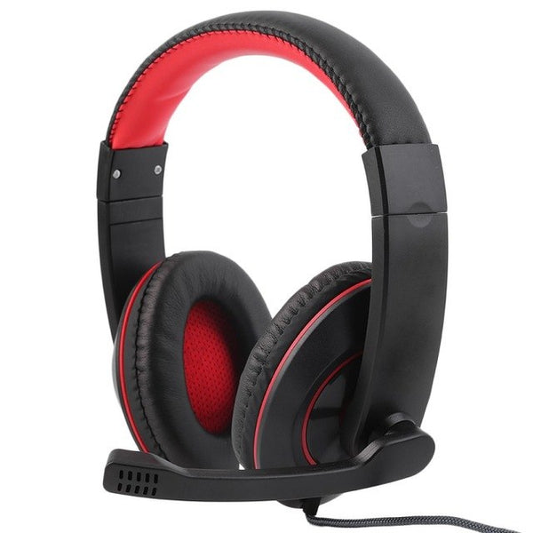 Gaming Headset Surround Hifi Stereo Headband Headphone 3.5mm with Mic for PC