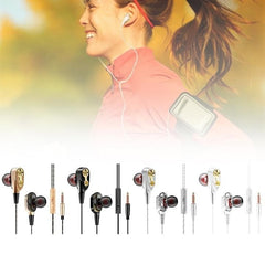 Comfortable Headset Hifi Headphone Microphone Control Music Handsfree Running Headphone