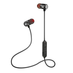 Bluetooth 4.1 Wireless Sports Headphones Magnetic Absorption neckband Stereo Earphone with Mic for iPhone and for Android