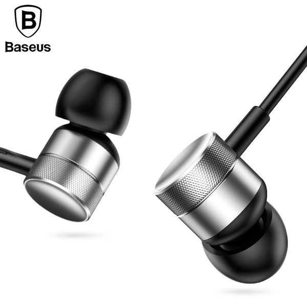 Baseus H04 Wired Earphone For Phone Stereo Sound Headset In-Ear Earphone With Mic Earbuds Earpiece Fone De Ouvido kulakl k