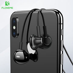 FLOVEME B11 Bluetooth Earphone Wireless Headphones For Xiaomi iPhone Neckband Headset Stereo Earbuds fone de ouvido Build-in Mic