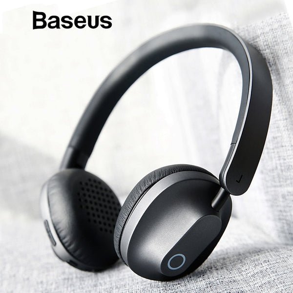 Baseus D01 Wireless Bluetooth Headphone Stereo bluetooth earphone wireless headset Young attitude headphones with Mic for phone