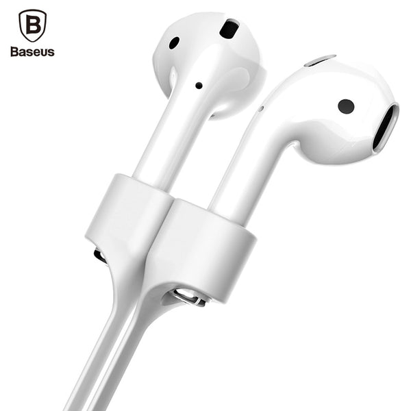Baseus Headphone Earphone Strap For Apple Airpods Anti Lost Strap Magnetic Loop String Rope For Air Pods Silicone Cable Cord