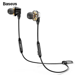 Baseus S10 Bluetooth Earphone Wireless Headphone For Phone IPX5 Dual Driver Headset With Mic Sport Earbuds Casque fone de ouvido