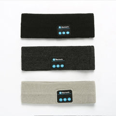 Bluetooth Headset earphone Audio Speaker Knitting Headband Earpiece Sleep Sport Yoga Running Gym Wireless Headphones
