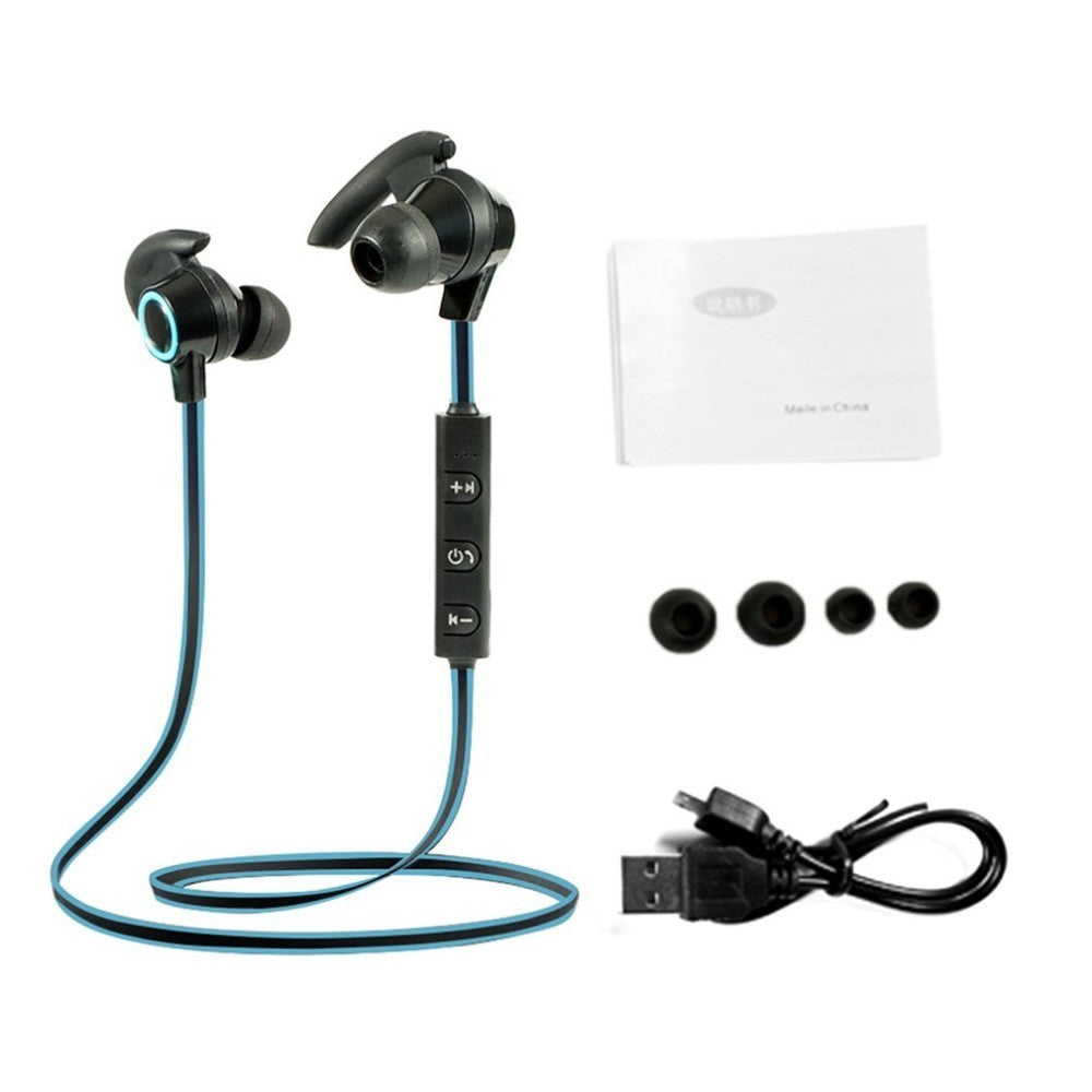 Sports Bluetooth Headset/wireless Earbud with Built-in Microphone Sweat Proof Earphone for phones and music