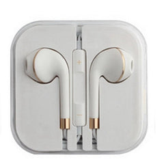 Portable Smart Metal Earphone Volume Control Hifi Earbuds with Mic Wired Headset for Smartphones Tablets PC