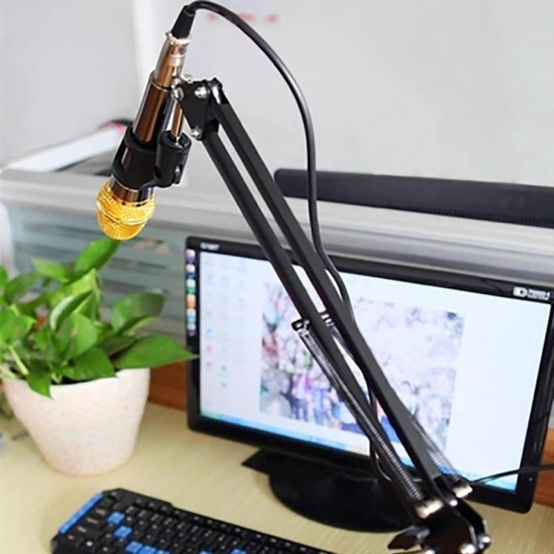Professional Recording Microphone Stand Condenser Microphone Shock Mount Mic Sound Studio