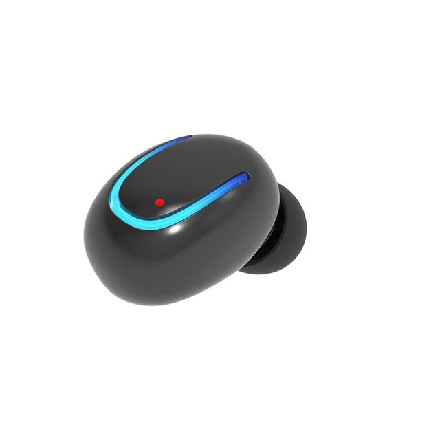 Mini Size Sport Running Wireless Bluetooth black Earphones HIFI Stereo Bass In-Ear Earphones for Smartphones
