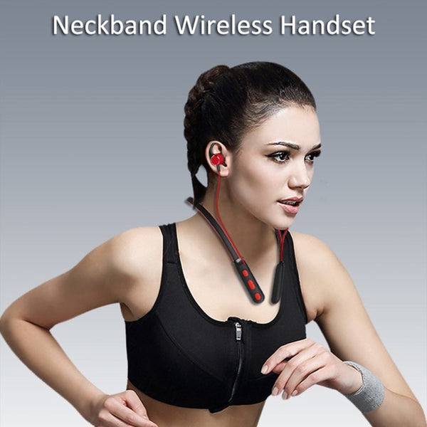 Wireless Neckband Bluetooth Headset Sports Bluetooth Headphone with Mic Handfree Sweatproof Earphones for Xiaomi for Samsung Hot