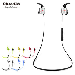 Bluedio TE Sports bluetooth headset/wireless earbud with built-in microphone sweat proof earphone for phones and music