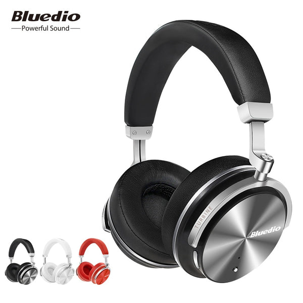 Bluedio T4S Active Noise Cancelling Wireless Bluetooth Headphones wireless Headset with microphone for phones